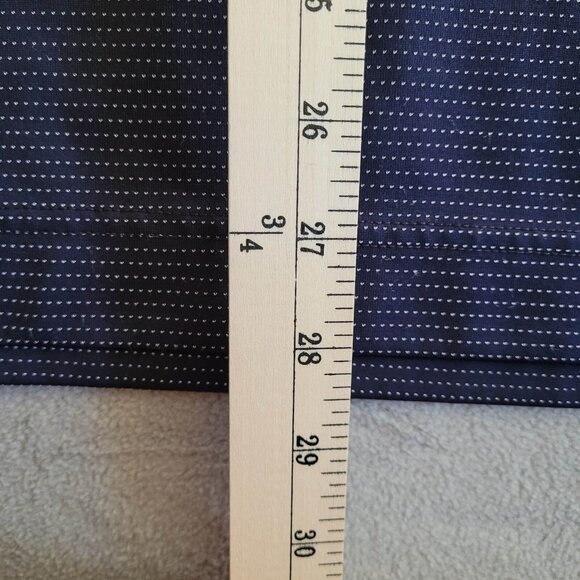 Footjoy Shirt Mens Large Blue Dots Golf Polo Redtail 1990 Golf Club Embroidery - Picture 5 of 7